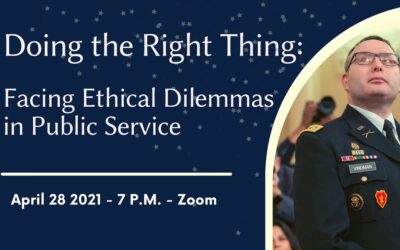 Lt. Col. Alexander Vindman to discuss ethical public service at April 28th virtual discussion with George Mason University